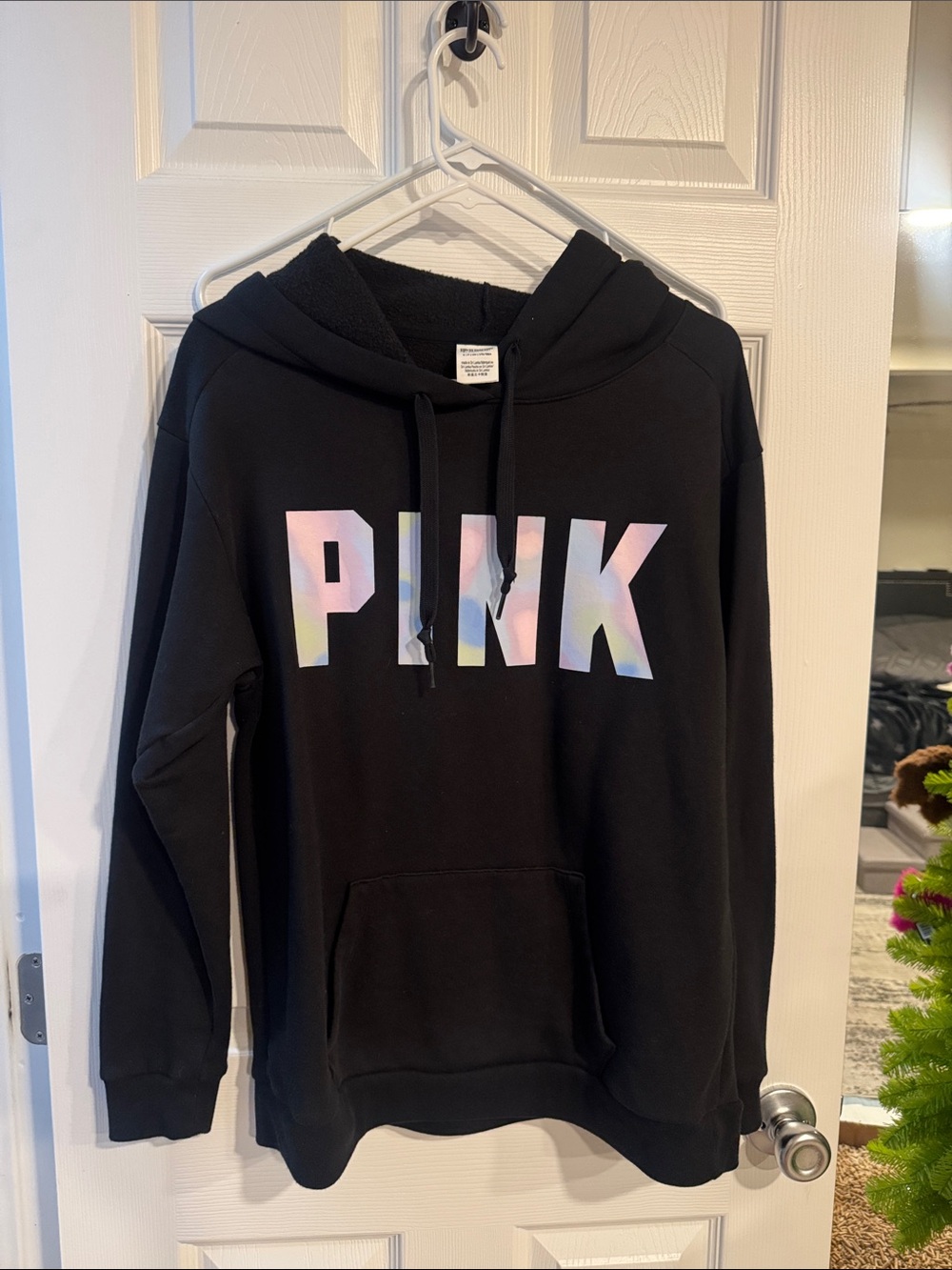 Pink hoodie